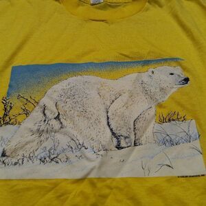 Vintage Polar Bear Single Stitched T-shirt